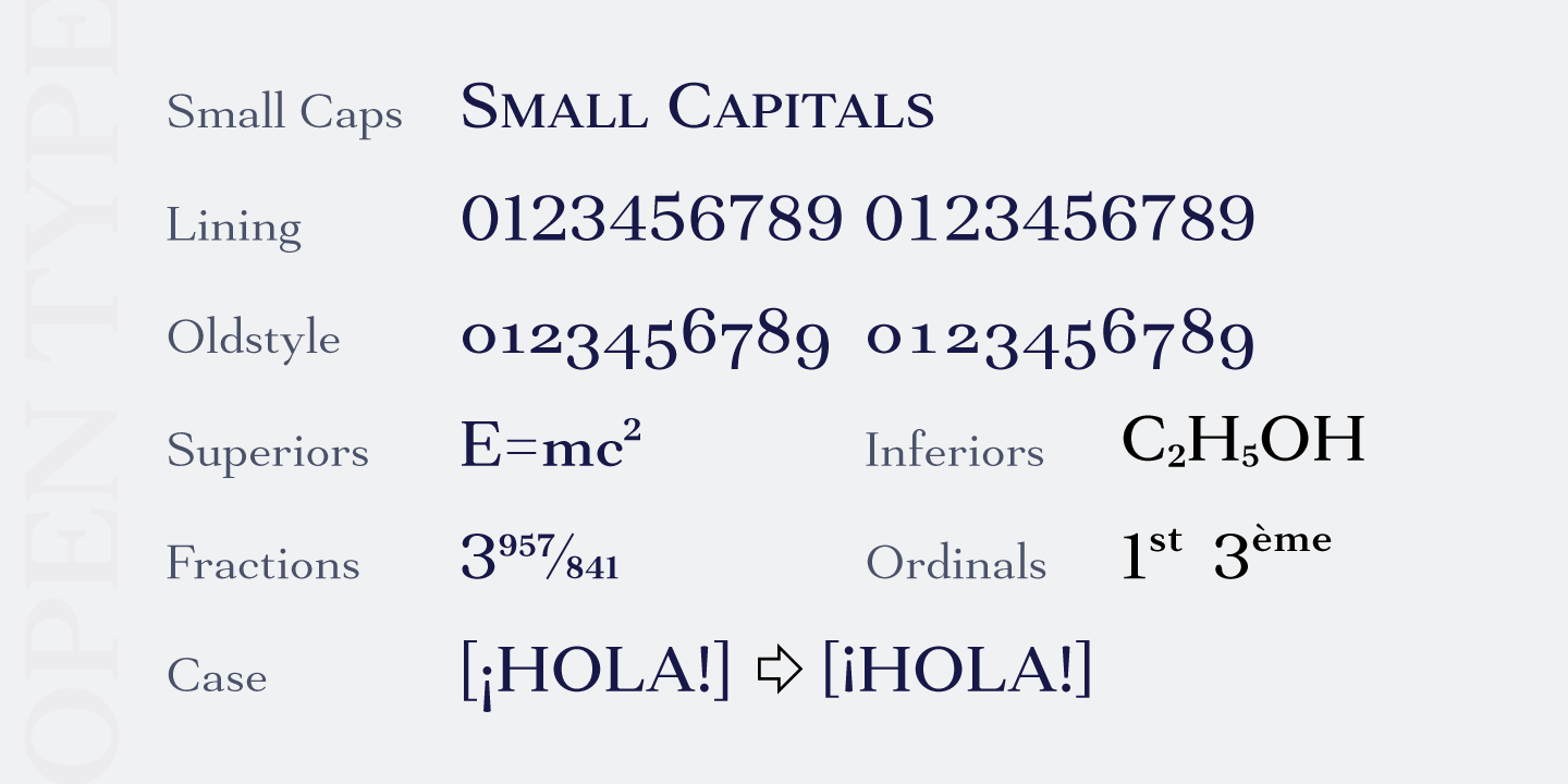 Пример шрифта Mantonico Light Italic